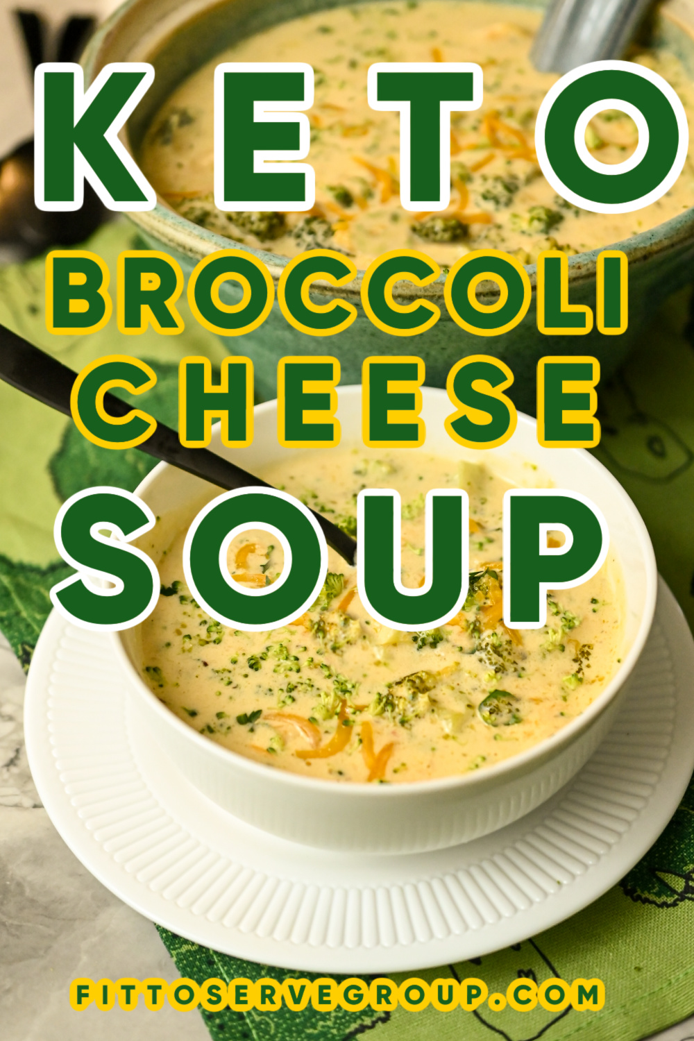 keto broccoli cheese crockpot soup recipe