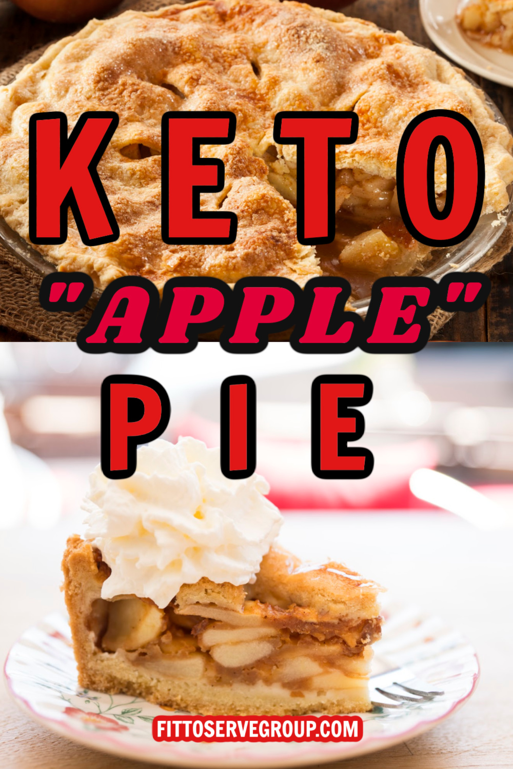 Keto Apple Pie Made With Squash