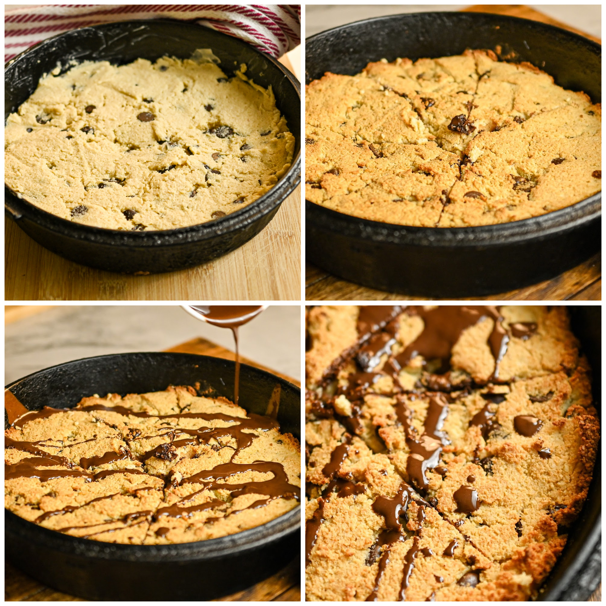 Keto chocolate chip scones Process Pictures