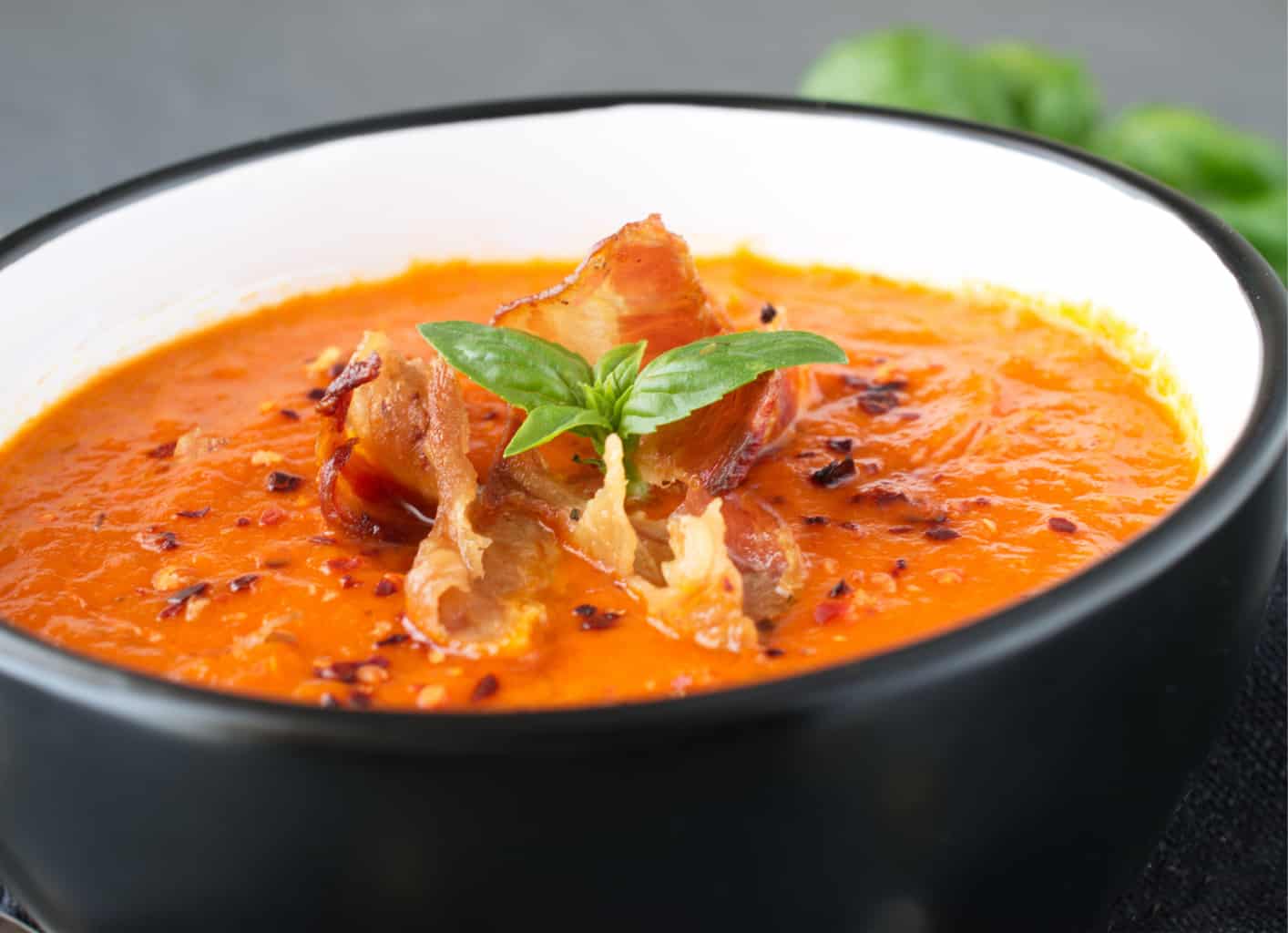 Easy Keto Tomato Bacon Cheddar Soup · Fittoserve Group