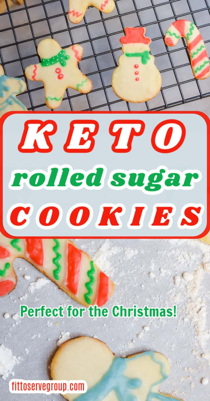Keto Rolled Sugar Cookies Pin