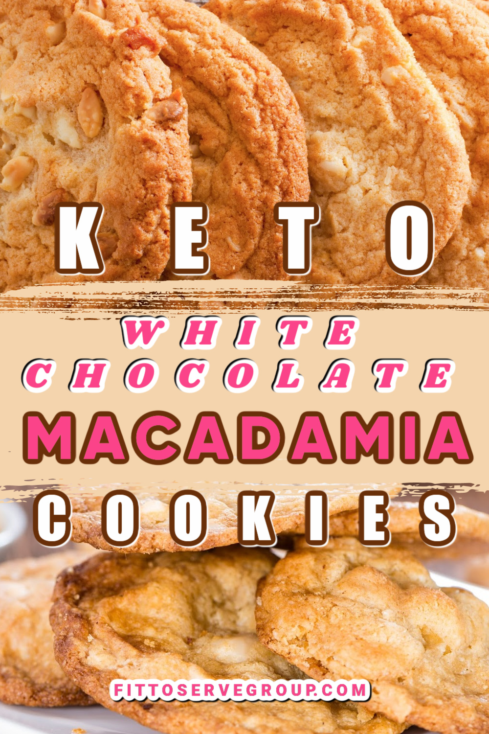 keto white chocolate macadamia cookies