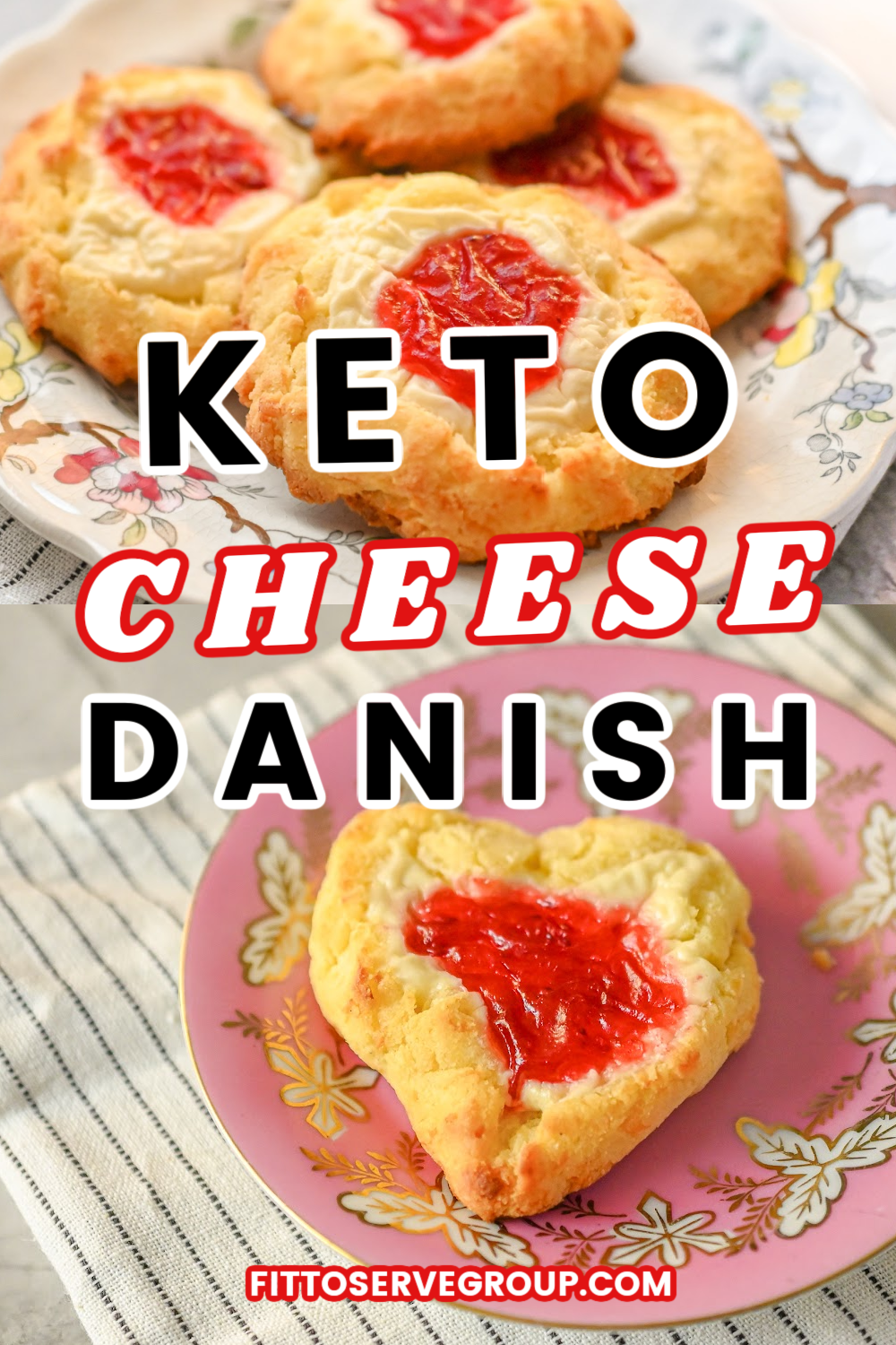 Keto Cheese Danish Pin