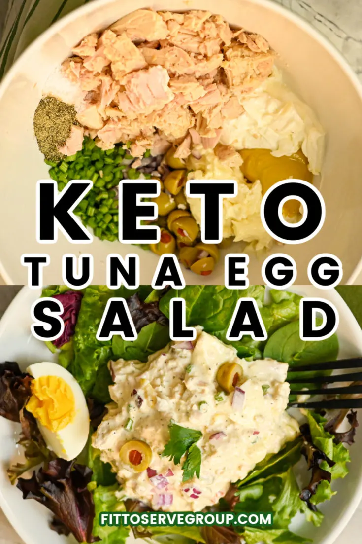 Tuna Egg Salad [Keto] · Fittoserve Group