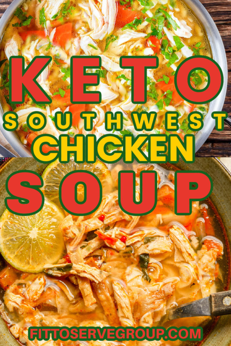 Keto Southwest Chicken Soup