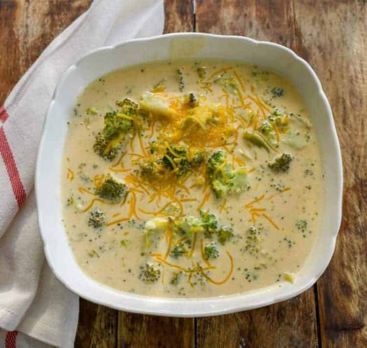 Easy Keto Broccoli Cheese Slow Cooker Soup! · Fittoserve Group