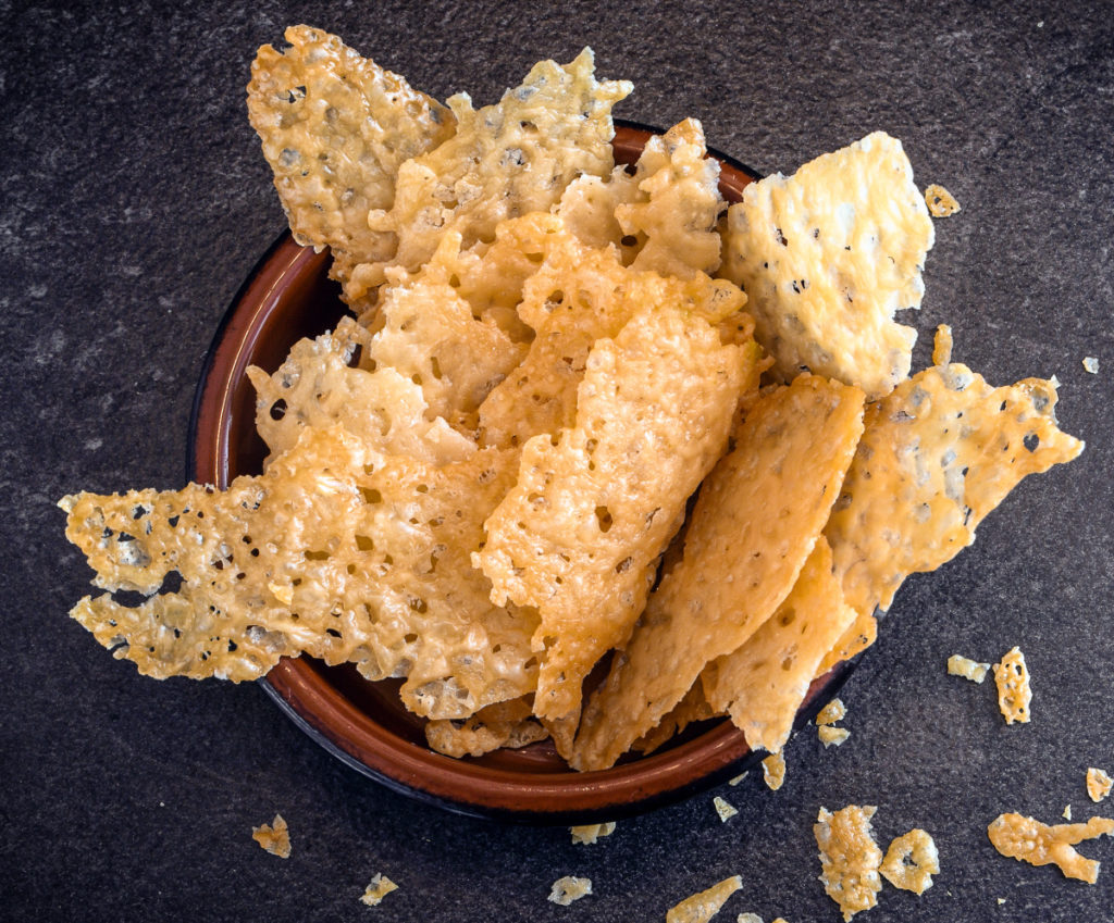 Keto Parmesan Cheese Chips