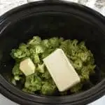 Keto broccoli cheese soup prep