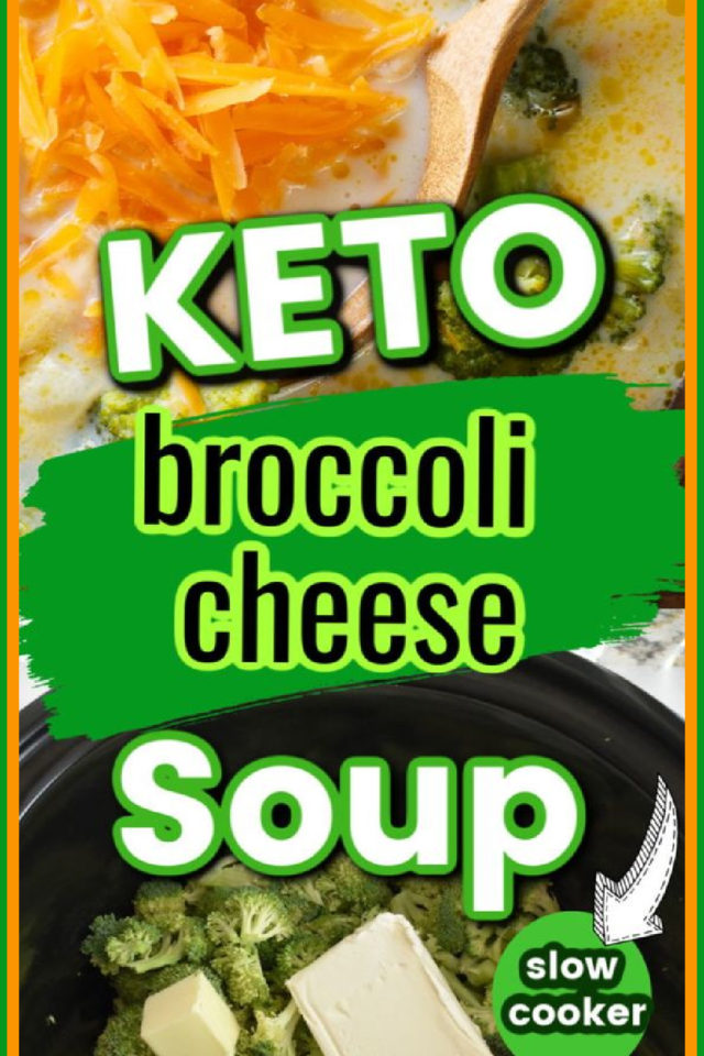 Easy Keto Broccoli Cheese Slow Cooker Soup! · Fittoserve Group