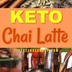 Enjoy traditional chai tea, Masala chai with this simple Keto Chai Latte without the sugar spikes. It's a delicious blend of fragrant spices, black tea and keto-friendly sweetener and milk. keto chai latte|keto masala chai| low carb chai tea|