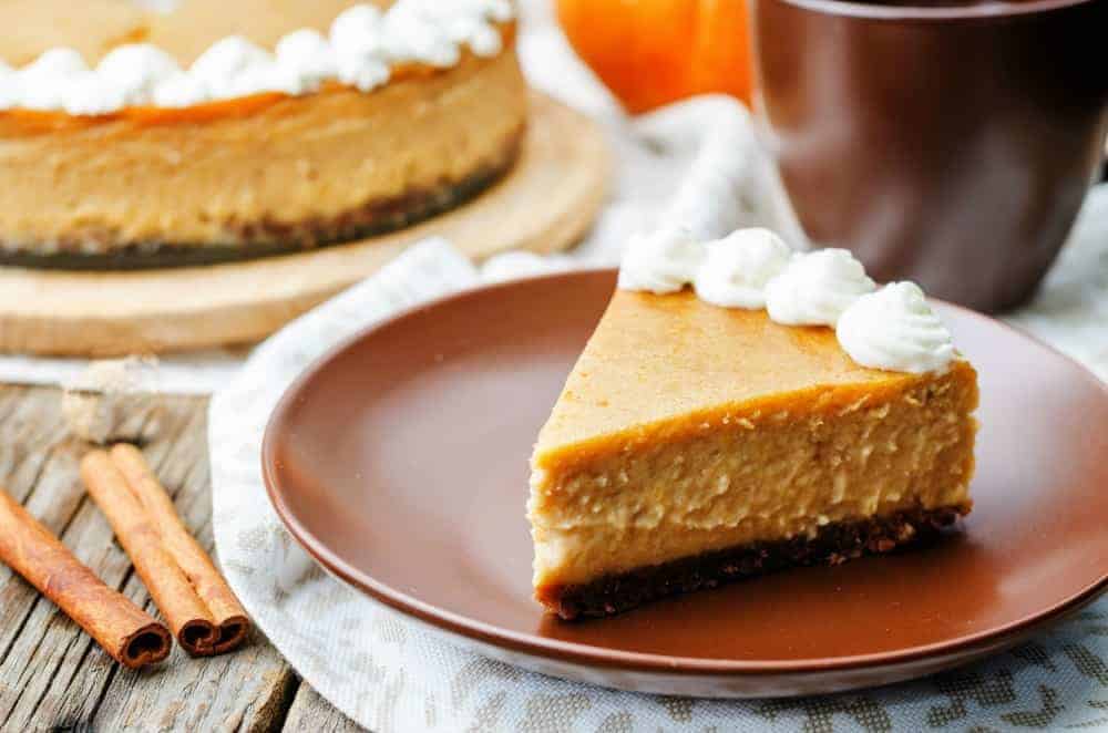 It's delicious recipe for Keto Pumpkin Cheesecake Pie it's low in carbs and keto-friendly.