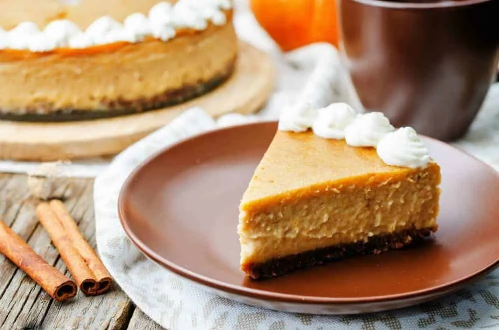 It's delicious recipe for Keto Pumpkin Cheesecake Pie it's low in carbs and keto-friendly.