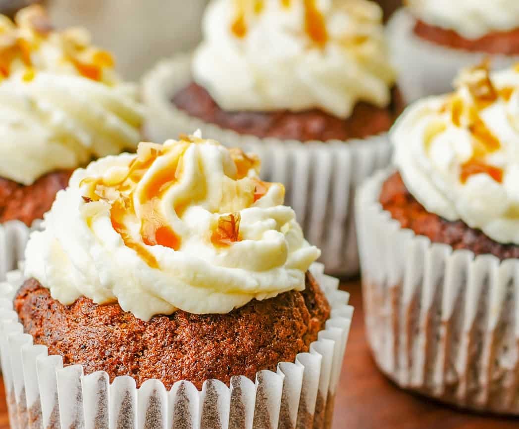 Enjoy keto pumpkin cream cheese cupcakes that are packed pumpkin spice flavors yet void of high carbs. It's the keto pumpkin cupcakes to enjoy all pumpkin season long. |keto pumpkin pound cupcakes| keto cream cheese pumpkin cupcakes |low carb pumpkin pound cupcakes |sugar-free pumpkin cupcakes