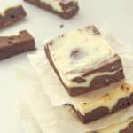 Keto Chocolate Marble Cheesecake Fat Bombs