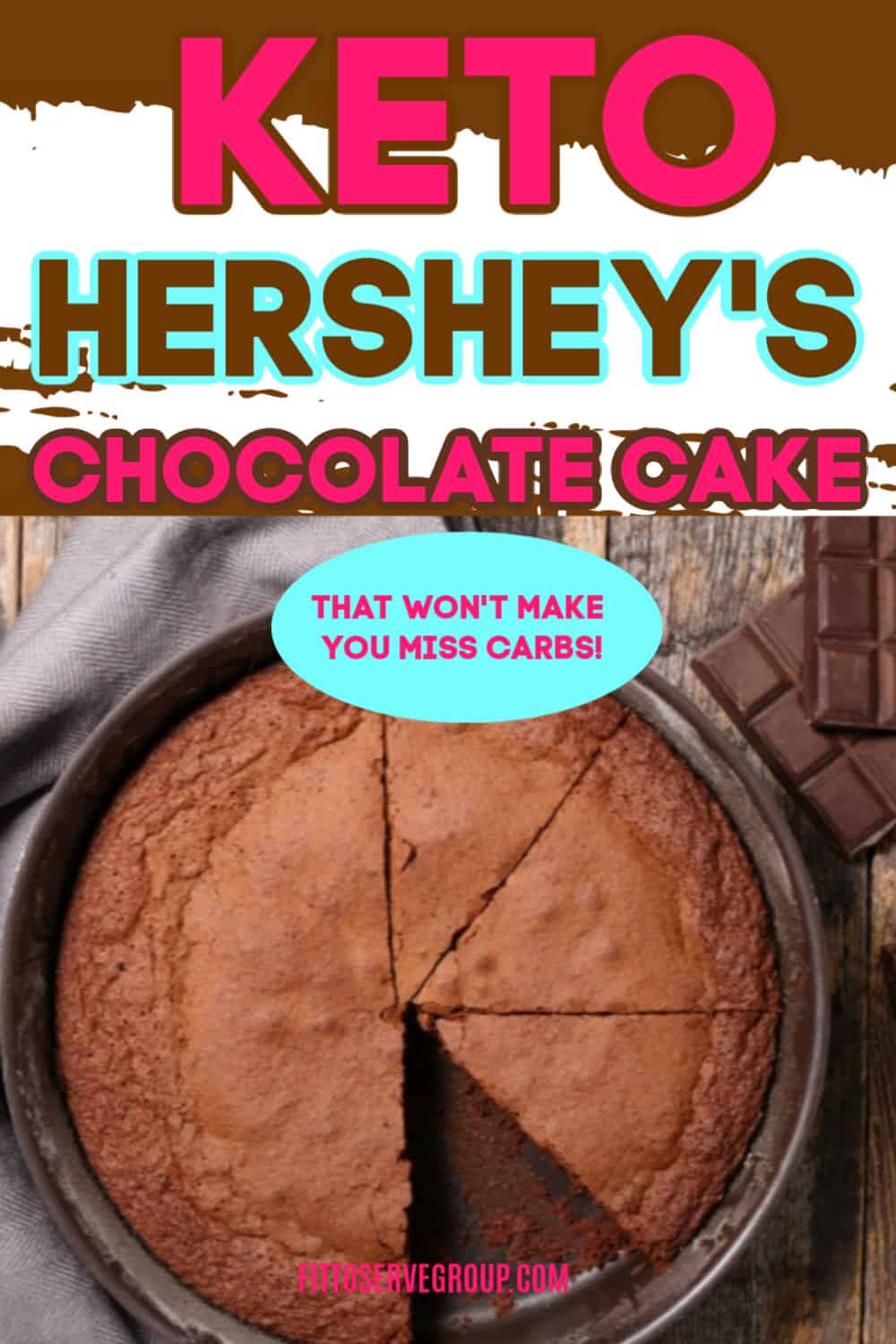 Keto Hershey's Chocolate Cake