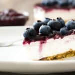 keto blueberry cheesecake