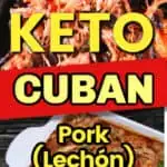keto cuban pork in a slow cooker