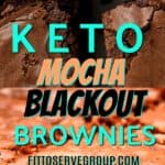 These keto mocha blackout brownies are the richest, darkest chocolate brownie recipe. They are super moist and able to quench the strongest of chocolate cravings. Keto brownies| low carb brownies| Keto blackout brownies| Keto mocha blackout brownies|low carb mocha brownies