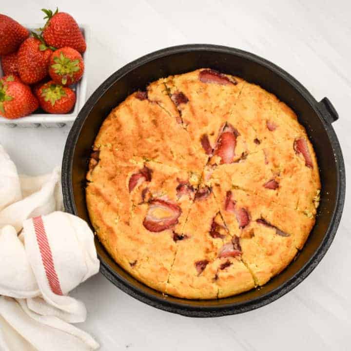 Keto Strawberry Scones (Gluten-Free)