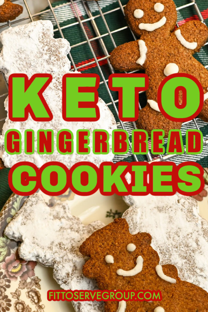 Keto Spicy Gingerbread Cookies