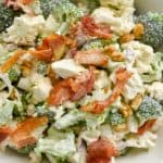 Keto Broccoli cauliflower salad Amish