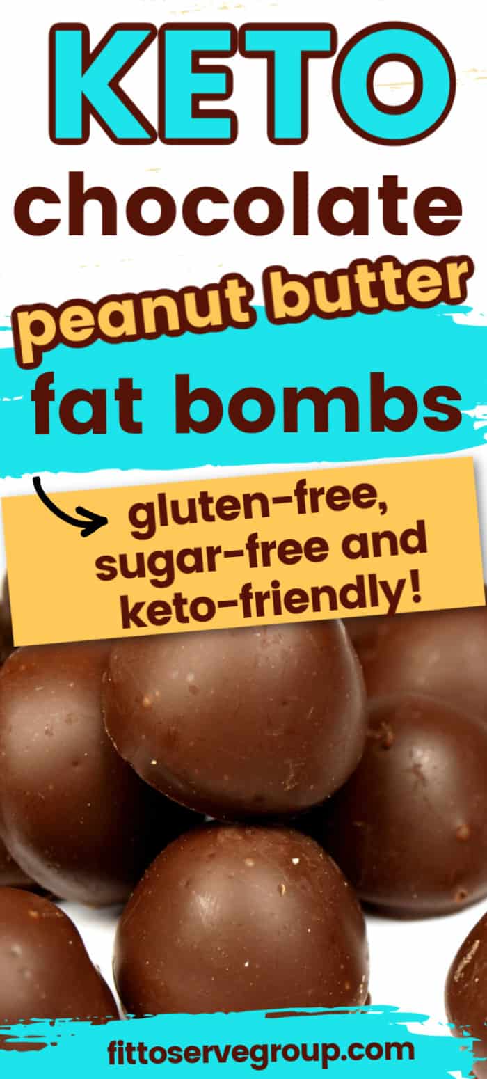 keto peanut butter chocolate fat bombs