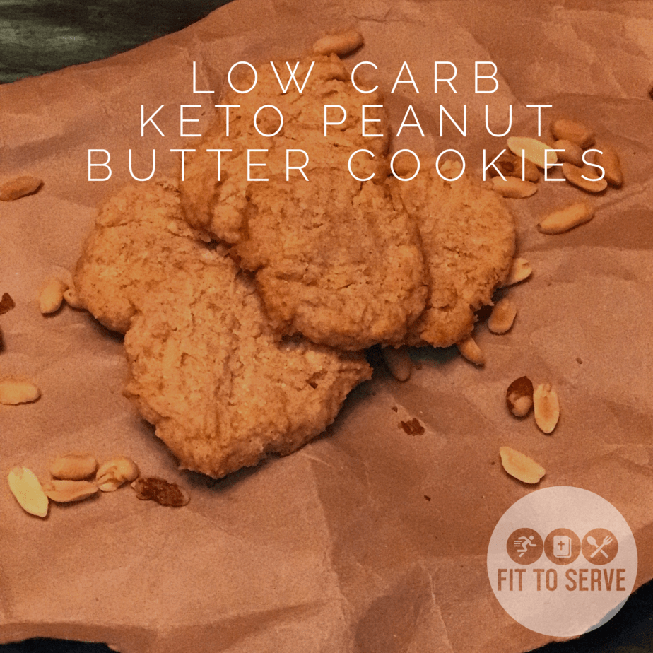 Easiest Low Carb Keto Peanut Butter Cookies · Fittoserve Group