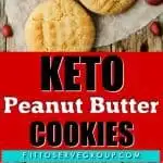 Keto Peanut Butter Cookies