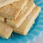 Keto Shortbread Cookies Plated