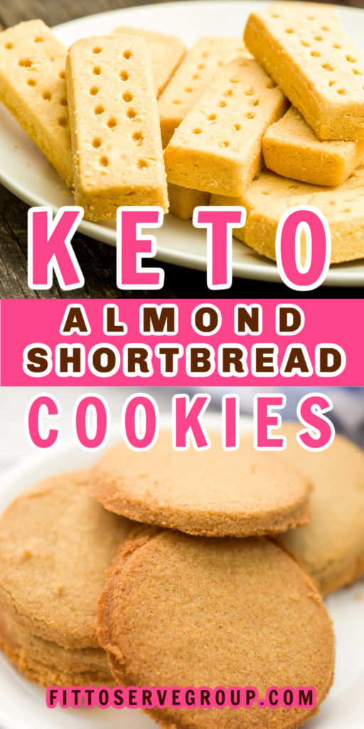 Keto Almond Flour Shortbread Cookies