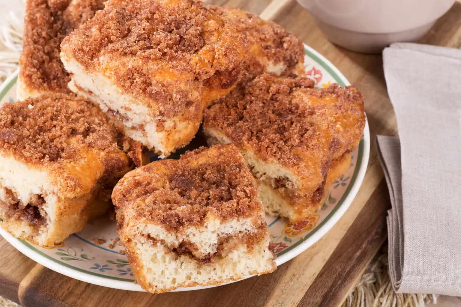 keto sour cream coffee cake