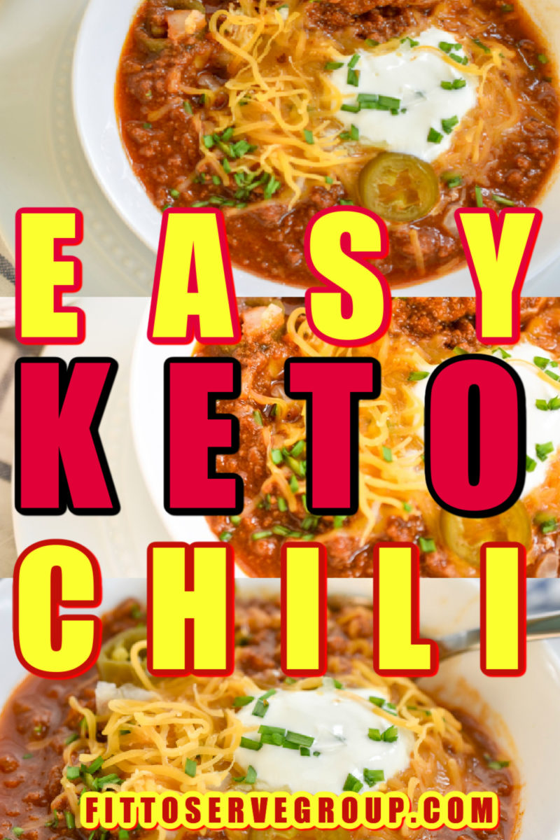 Easy Low Carb Keto Chili