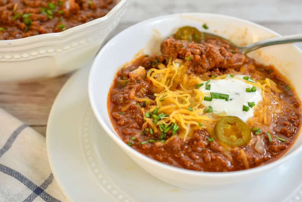 Easy Low Carb Keto Chili