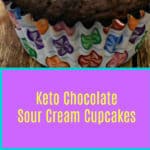 Keto chocolate cupcakes