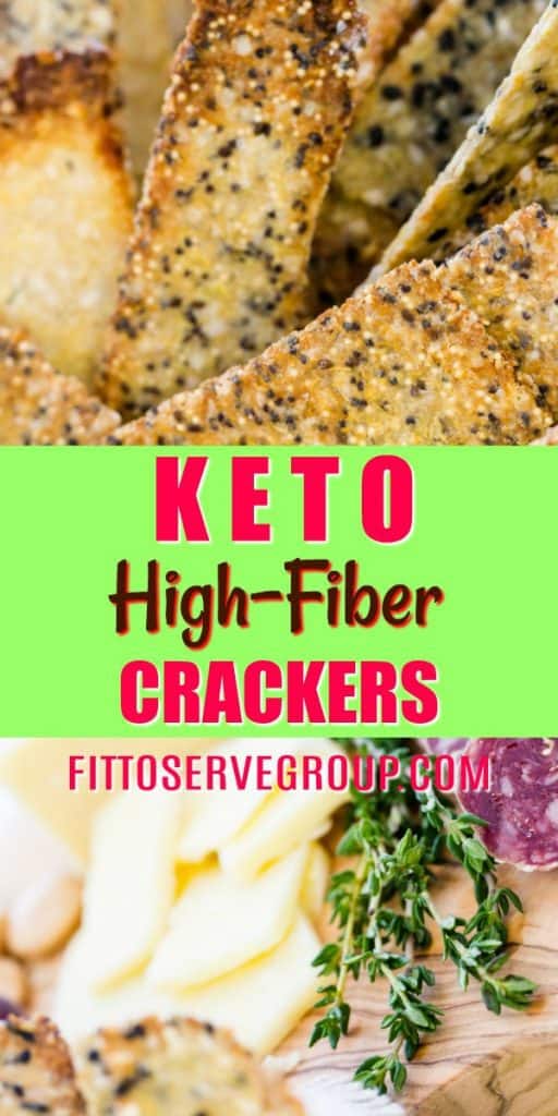 Tasty Keto High Fiber Crackers · Fittoserve Group