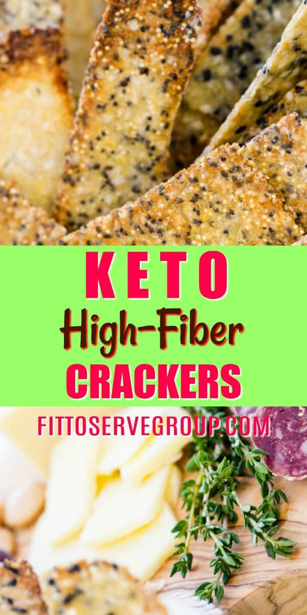 keto high fiber crackers