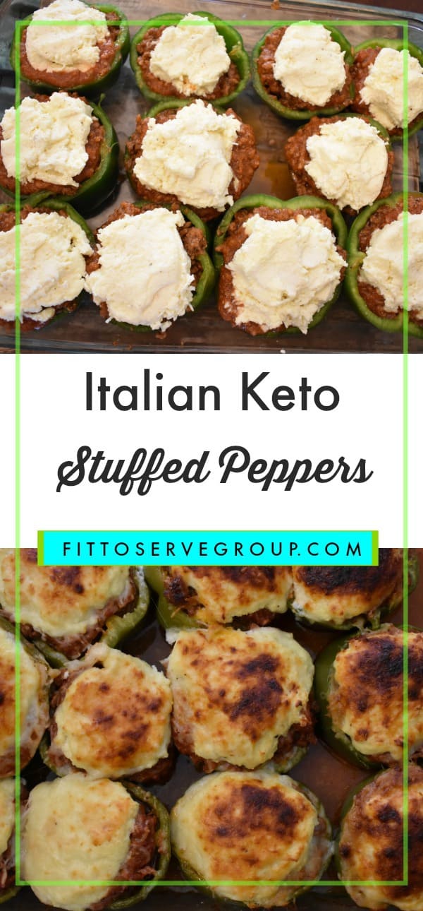 Italian Keto Stuffed Peppers, A Crowd Pleaser · Fittoserve Group