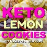 Keto lemon cookies