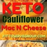 Keto Cauliflower Mac And Cheese