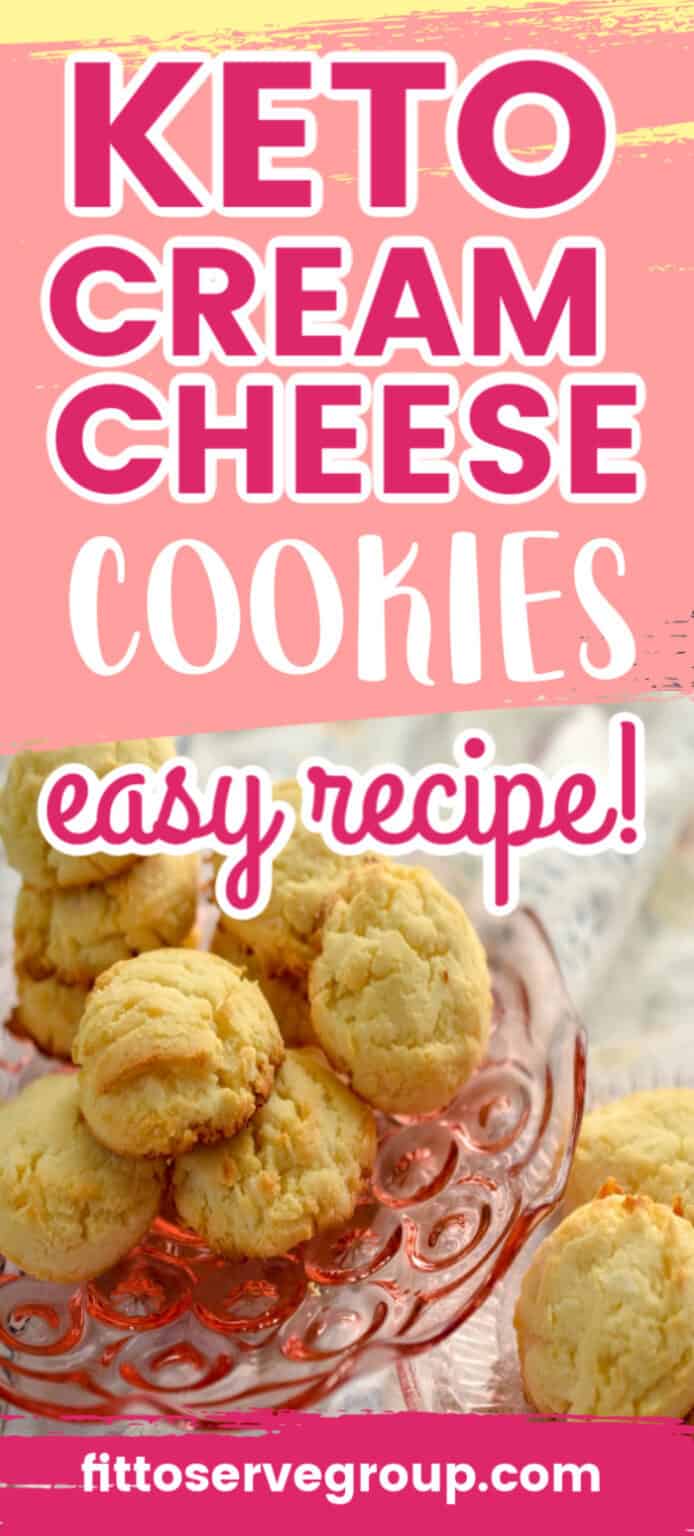 Easy Keto Cream Cheese Cookies · Fittoserve Group