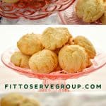 Keto cream cheese cookies for when it needs to be grain-free, nut-free, egg-free, sugar-free, keto friendly and delicious #ketocookies #ketocreamcheesecookies #lowcarbcookies #creamcheesecookies