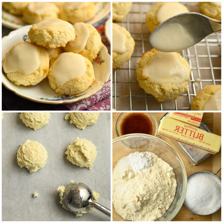 keto cream cheese cookies process pictures