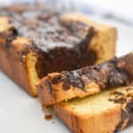 low carb marble pound cake