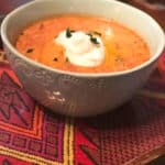keto chicken taco slow cooker soup featured image