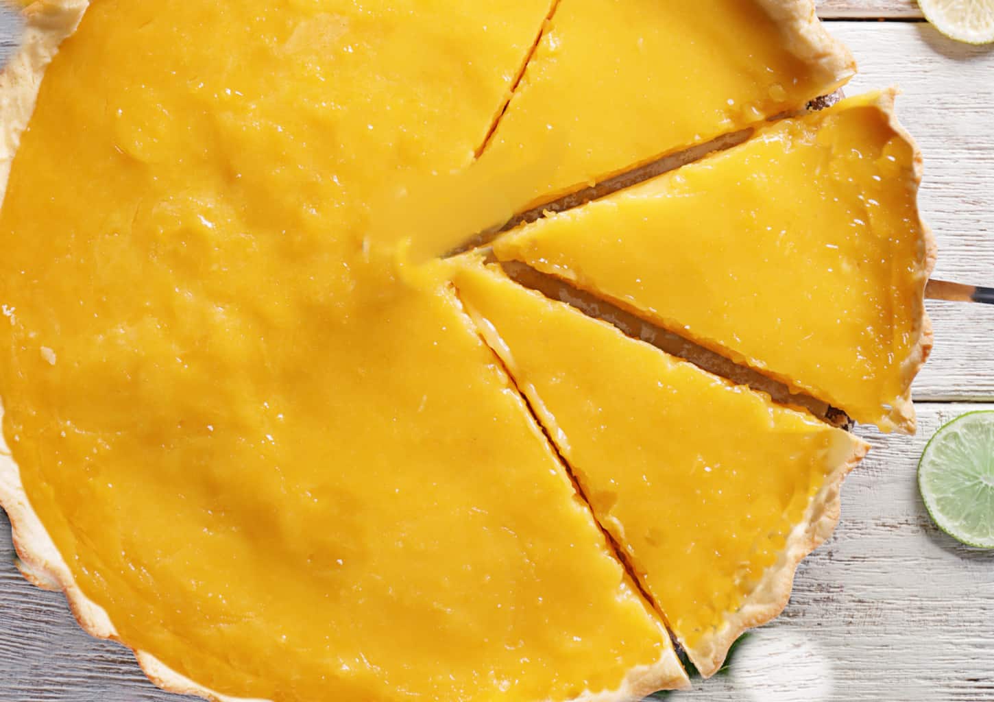 low carb lemon curd with toasted coconut flour crust