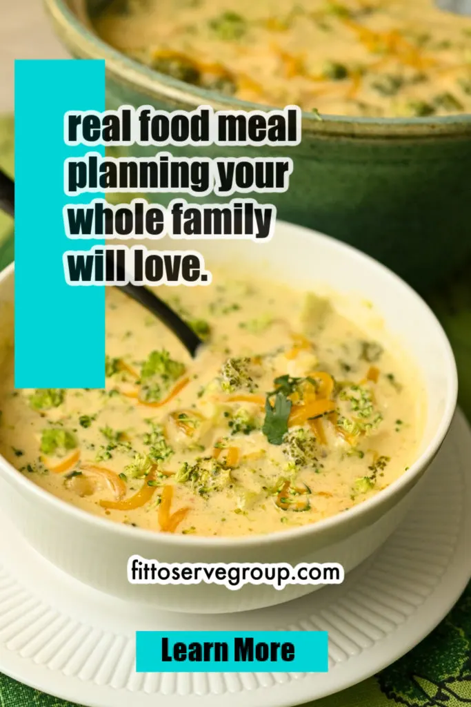 real food planning Real Meals
