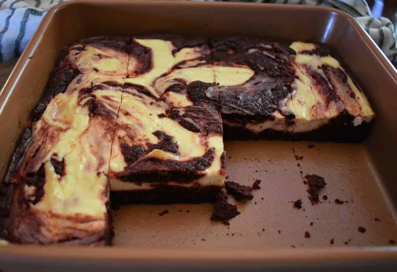 Keto Red Velvet Cream Cheese Brownies