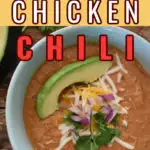 Easy Keto Chicken Chili