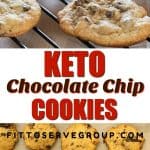 Keto Chocolate chip cookies