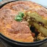 Keto Chicken Chili Cornbread Casserole